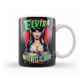 Baskı Dükkanı KB10486 Elvira Mistress Of The Dark Porselen Kupa Bardak