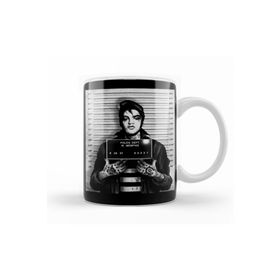 Baskı Dükkanı KB10487 Elvis Detido Porselen Kupa Bardak
