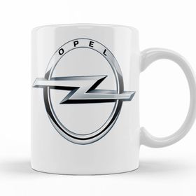Baskı Dükkanı KB10488 Emblema Opel Logo Porselen Kupa Bardak