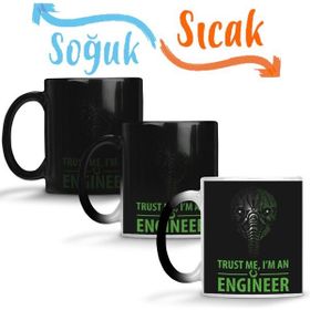 Baskı Dükkanı KB10489 Engineer Trust Me Porselen Kupa Bardak