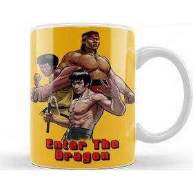 Baskı Dükkanı KB10491 Enter The Dragon Porselen Kupa Bardak