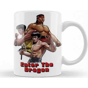 Baskı Dükkanı KB10491 Enter The Dragon Porselen Kupa Bardak