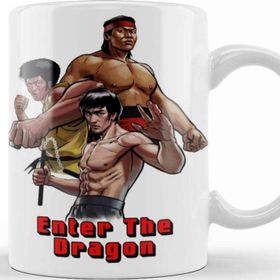 Baskı Dükkanı KB10491 Enter The Dragon Porselen Kupa Bardak