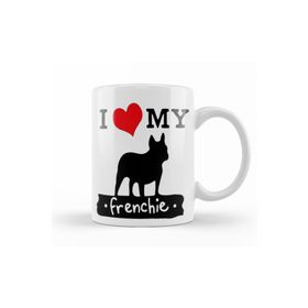 Baskı Dükkanı KB10503 Eu Amo Meu Cachorro Porselen Kupa Bardak