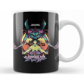 Baskı Dükkanı KB10504 Evangelion Porselen Kupa Bardak
