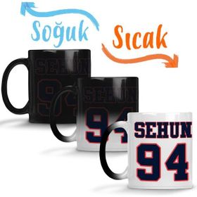Baskı Dükkanı KB10514 Exo Sehun 94 Porselen Kupa Bardak