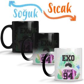 Baskı Dükkanı KB10514 Exo Sehun 94 Porselen Kupa Bardak