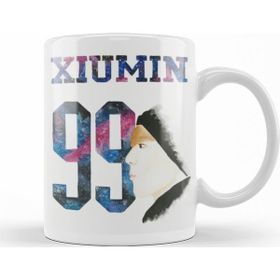 Baskı Dükkanı KB10517 Exo Xiumin 99 Porselen Kupa Bardak