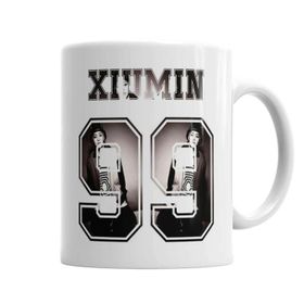 Baskı Dükkanı KB10517 Exo Xiumin 99 Porselen Kupa Bardak