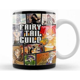 Baskı Dükkanı KB10528 Fairy Tail Guild Anime Gta Style Porselen Kupa Bardak