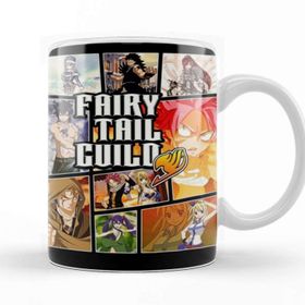 Baskı Dükkanı KB10528 Fairy Tail Guild Anime Gta Style Porselen Kupa Bardak