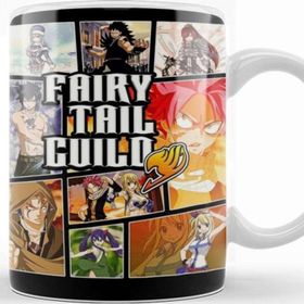 Baskı Dükkanı KB10528 Fairy Tail Guild Anime Gta Style Porselen Kupa Bardak