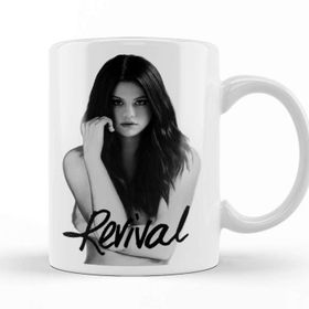 Baskı Dükkanı KB1053 Selena Gomez 92 Porselen Kupa Bardak