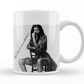 Baskı Dükkanı KB1053 Selena Gomez 92 Porselen Kupa Bardak
