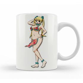 Baskı Dükkanı KB10530 Fairy Tail Lucy Heartfilia Anime Manga Porselen Kupa Bardak