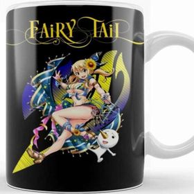 Baskı Dükkanı KB10531 Fairy Tail Lucy Heartfilia Anime Manga Porselen Kupa Bardak
