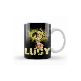 Baskı Dükkanı KB10532 Fairy Tail Lucy Heartfilia Guild Symbol Key Porselen Kupa Bardak