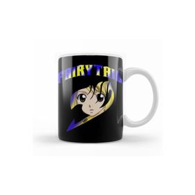 Baskı Dükkanı KB10533 Fairy Tail Lucy Inside Guild Symbol Porselen Kupa Bardak