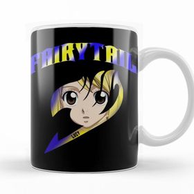 Baskı Dükkanı KB10533 Fairy Tail Lucy Inside Guild Symbol Porselen Kupa Bardak