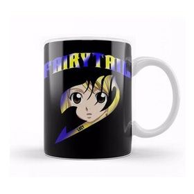 Baskı Dükkanı KB10533 Fairy Tail Lucy Inside Guild Symbol Porselen Kupa Bardak