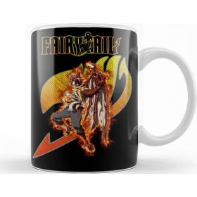 Baskı Dükkanı KB10534 Fairy Tail Natsu Dragneel Dragon Force Porselen Kupa Bardak