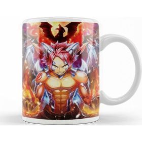 Baskı Dükkanı KB10535 Fairy Tail Natsu Dragneel Dragon Slayer Porselen Kupa Bardak