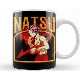 Baskı Dükkanı KB10536 Fairy Tail Natsu Dragneel Fighting Stance Porselen Kupa Bardak
