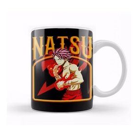 Baskı Dükkanı KB10536 Fairy Tail Natsu Dragneel Fighting Stance Porselen Kupa Bardak