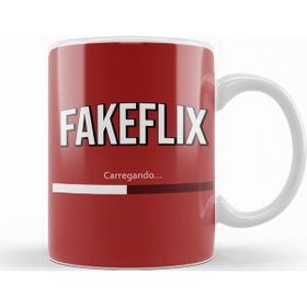 Baskı Dükkanı KB10543 Fakeflix Porselen Kupa Bardak