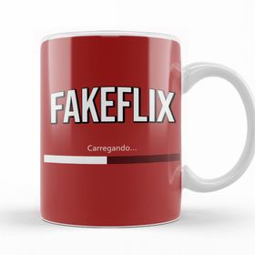 Baskı Dükkanı KB10543 Fakeflix Porselen Kupa Bardak