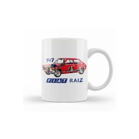Baskı Dükkanı KB10558 Fıat 147 Fiat 147 Porselen Kupa Bardak