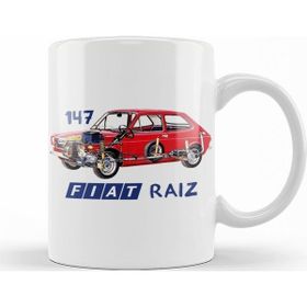 Baskı Dükkanı KB10558 Fıat 147 Fiat 147 Porselen Kupa Bardak