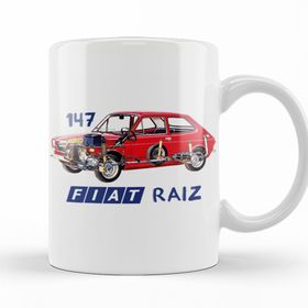 Baskı Dükkanı KB10558 Fıat 147 Fiat 147 Porselen Kupa Bardak