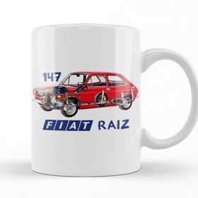 Baskı Dükkanı KB10558 Fıat 147 Fiat 147 Porselen Kupa Bardak