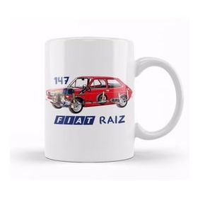 Baskı Dükkanı KB10558 Fıat 147 Fiat 147 Porselen Kupa Bardak