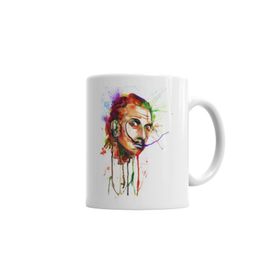 Baskı Dükkanı KB1056 Salvador Dali Porselen Kupa Bardak