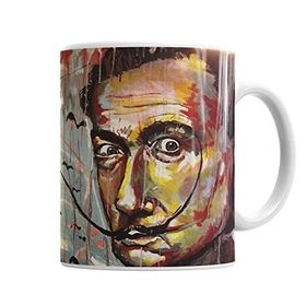 Baskı Dükkanı KB1056 Salvador Dali Porselen Kupa Bardak