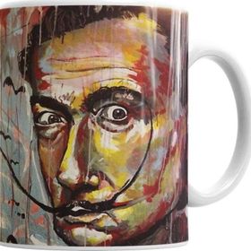 Baskı Dükkanı KB1056 Salvador Dali Porselen Kupa Bardak
