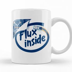 Baskı Dükkanı KB10572 Flux Inside Porselen Kupa Bardak