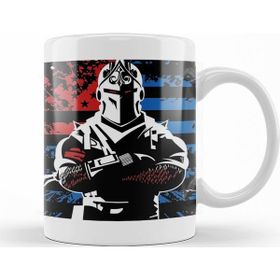 Baskı Dükkanı KB10578 Fortnite Black Knight Porselen Kupa Bardak