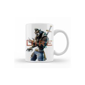 Baskı Dükkanı KB10579 Fortnite Dire Skin Porselen Kupa Bardak