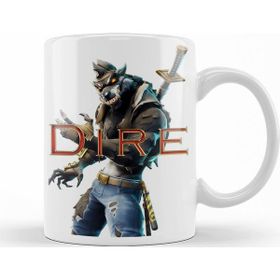 Baskı Dükkanı KB10579 Fortnite Dire Skin Porselen Kupa Bardak