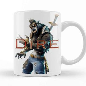 Baskı Dükkanı KB10579 Fortnite Dire Skin Porselen Kupa Bardak