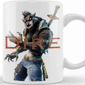 Baskı Dükkanı KB10579 Fortnite Dire Skin Porselen Kupa Bardak