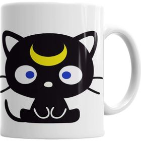 Baskı Dükkanı KB1058 Sailor Moon Luna Porselen Kupa Bardak