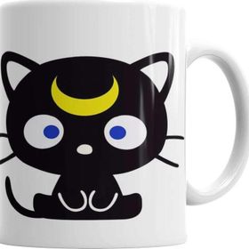 Baskı Dükkanı KB1058 Sailor Moon Luna Porselen Kupa Bardak