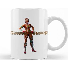 Baskı Dükkanı KB10581 Fortnite Ginner Gunner Porselen Kupa Bardak