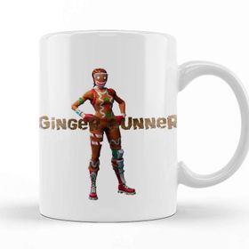 Baskı Dükkanı KB10581 Fortnite Ginner Gunner Porselen Kupa Bardak