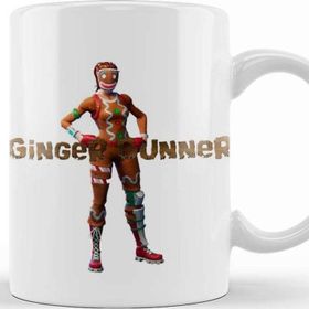 Baskı Dükkanı KB10581 Fortnite Ginner Gunner Porselen Kupa Bardak