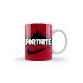 Baskı Dükkanı KB10582 Fortnite Just Play It Porselen Kupa Bardak